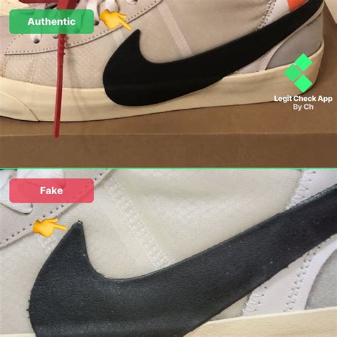 nike swoosh fake - Nike authentication.